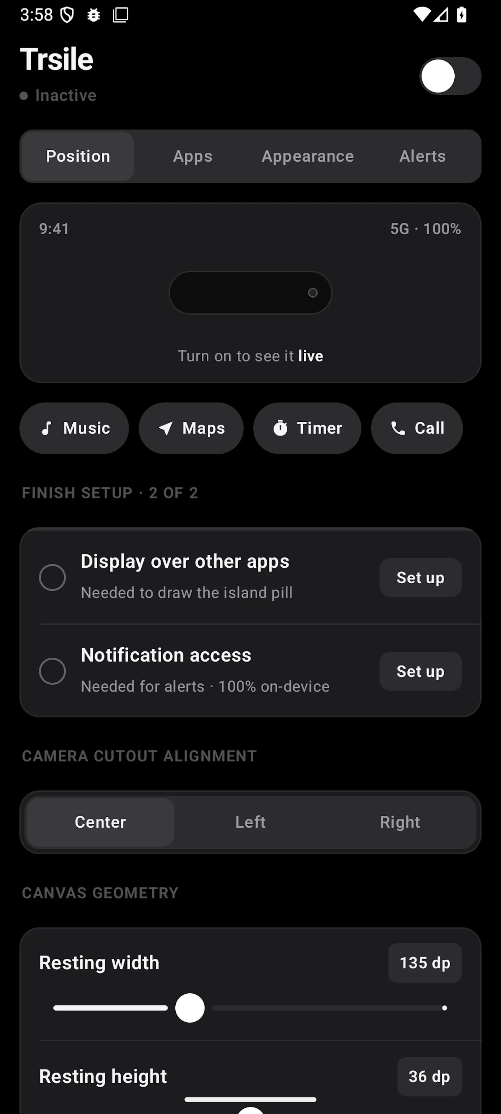 Trisle screenshot 2