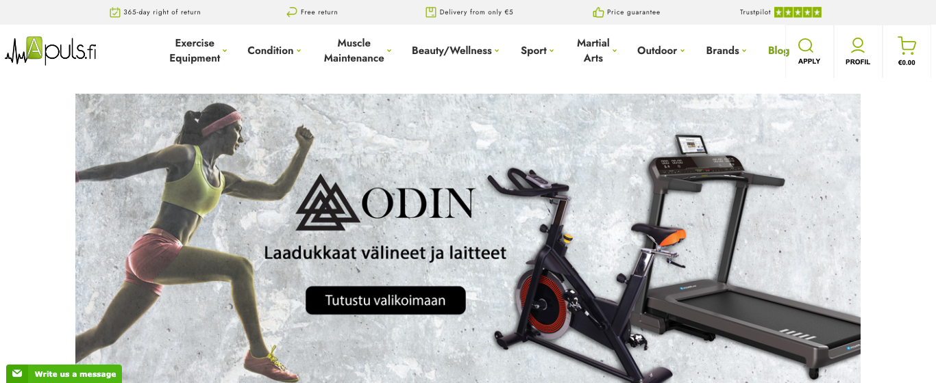 Apuls.fi - Tutto per il tuo allenamento! media 1