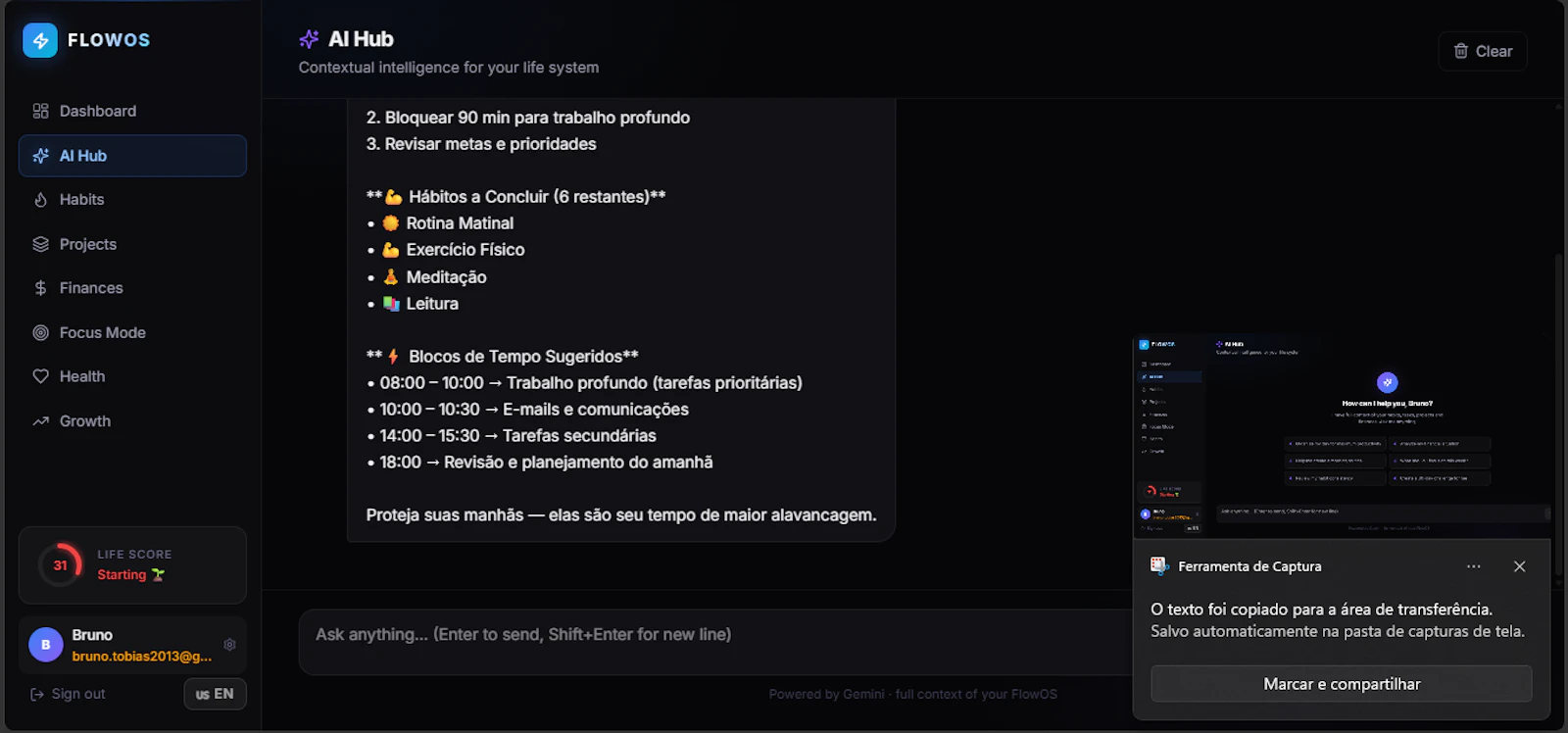 FlowOS screenshot 15