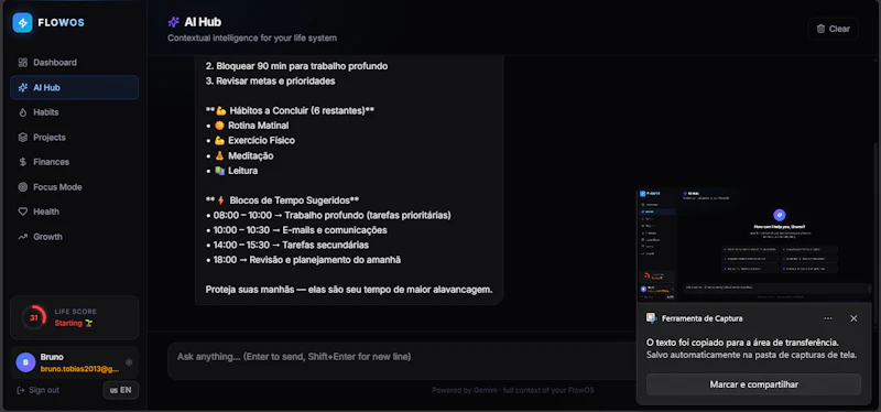 FlowOS screenshot 15