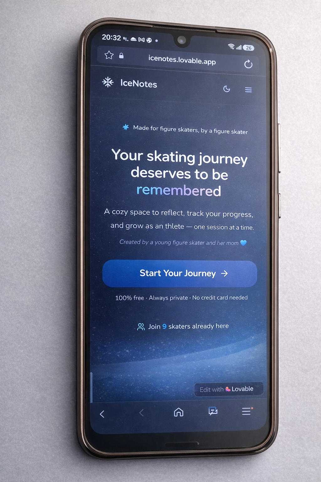 IceNotes gallery image