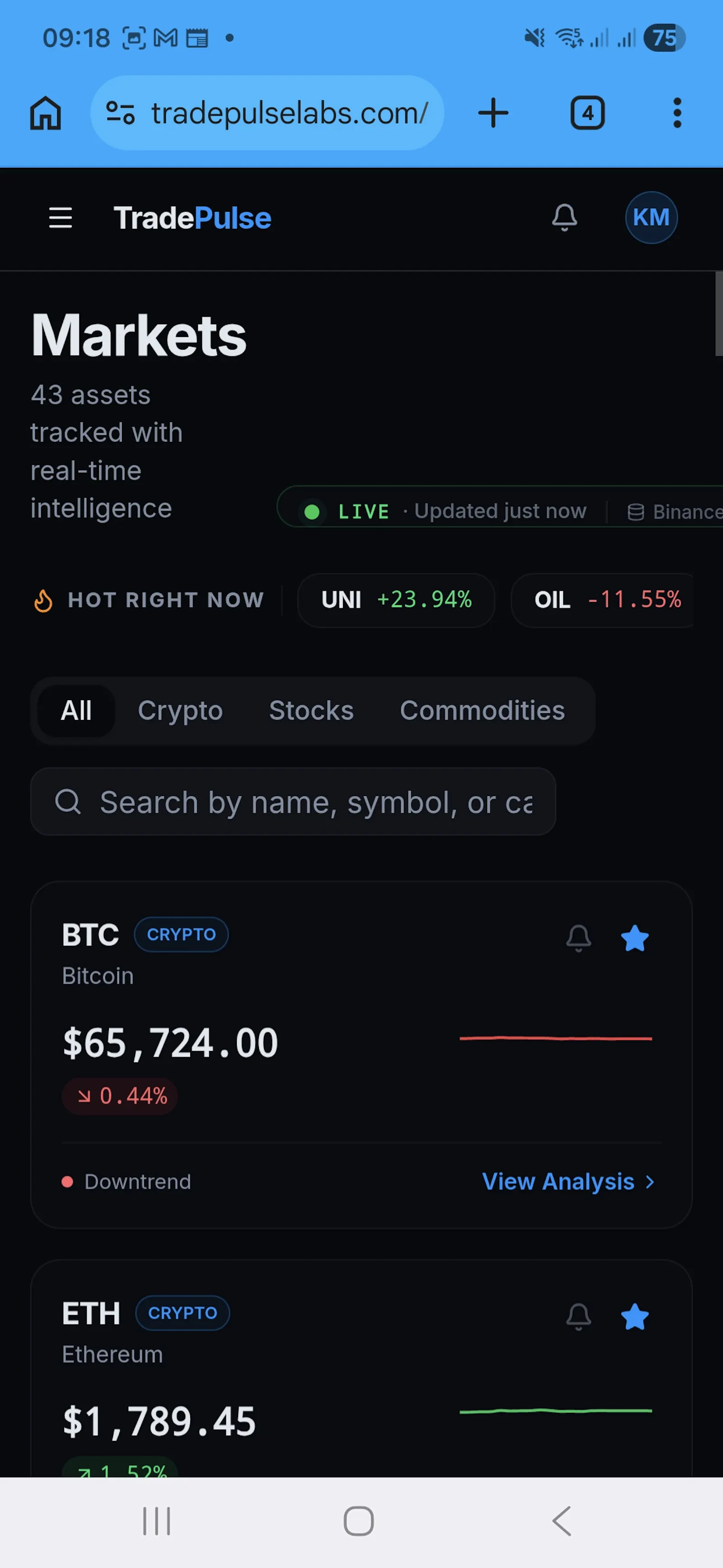 TradePulse screenshot 5