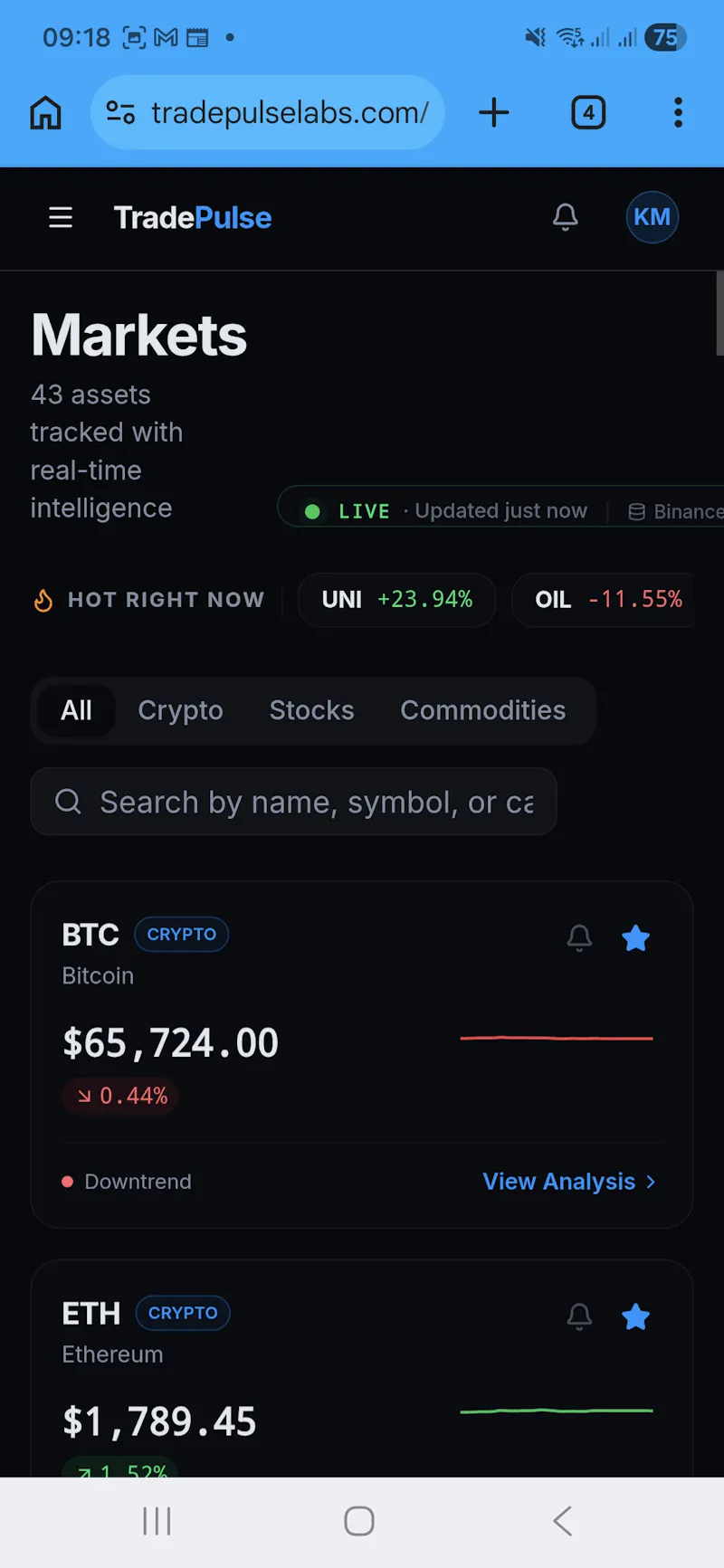 TradePulse screenshot 5