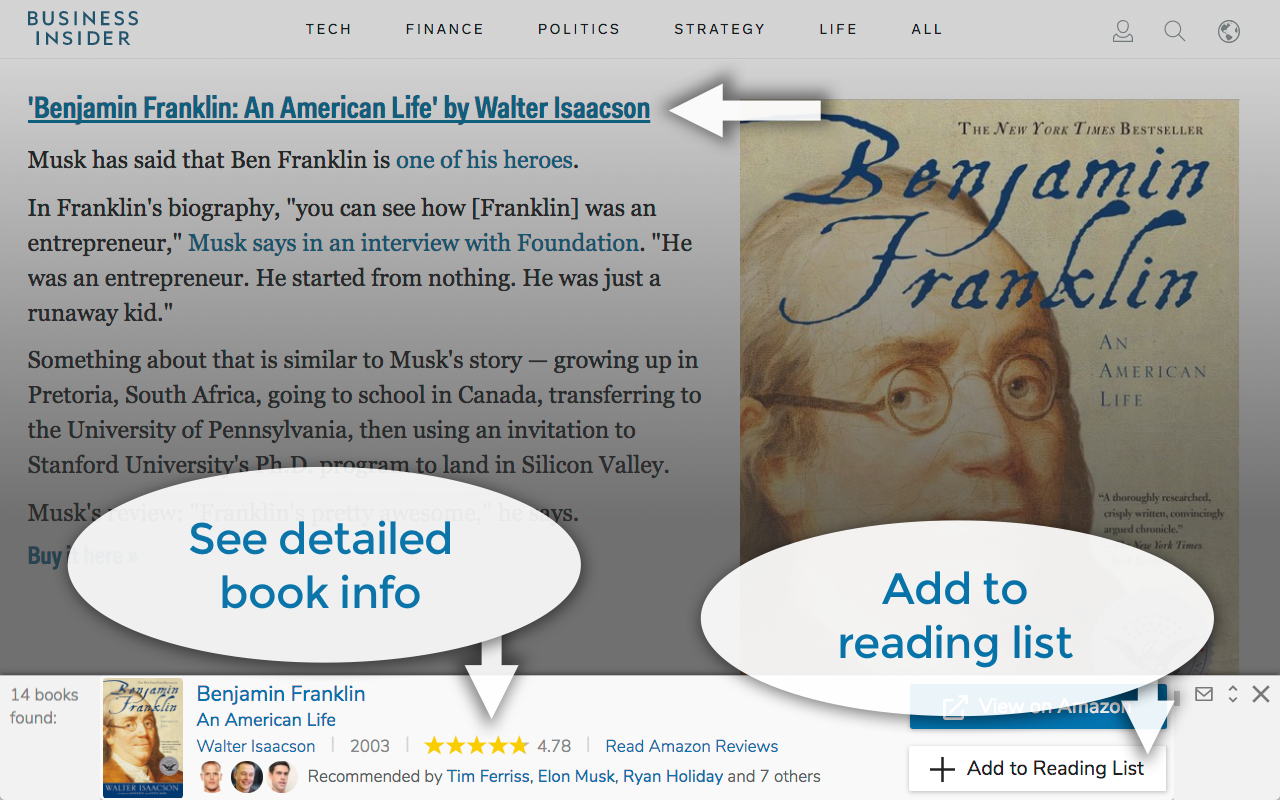 BookAuthority for Chrome gallery image