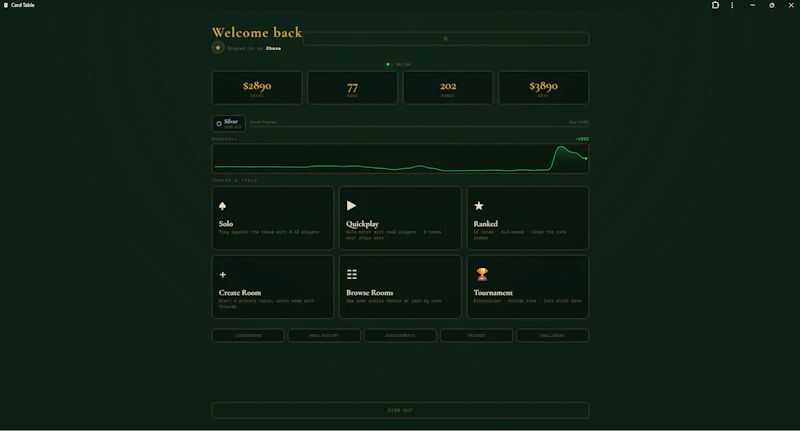 Card Table screenshot 2