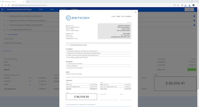 Esticom Electrical Estimating Software gallery image