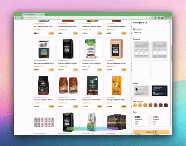 Marketsy.ai - Единственная подсказка - единственный готов к e -store медиа 4