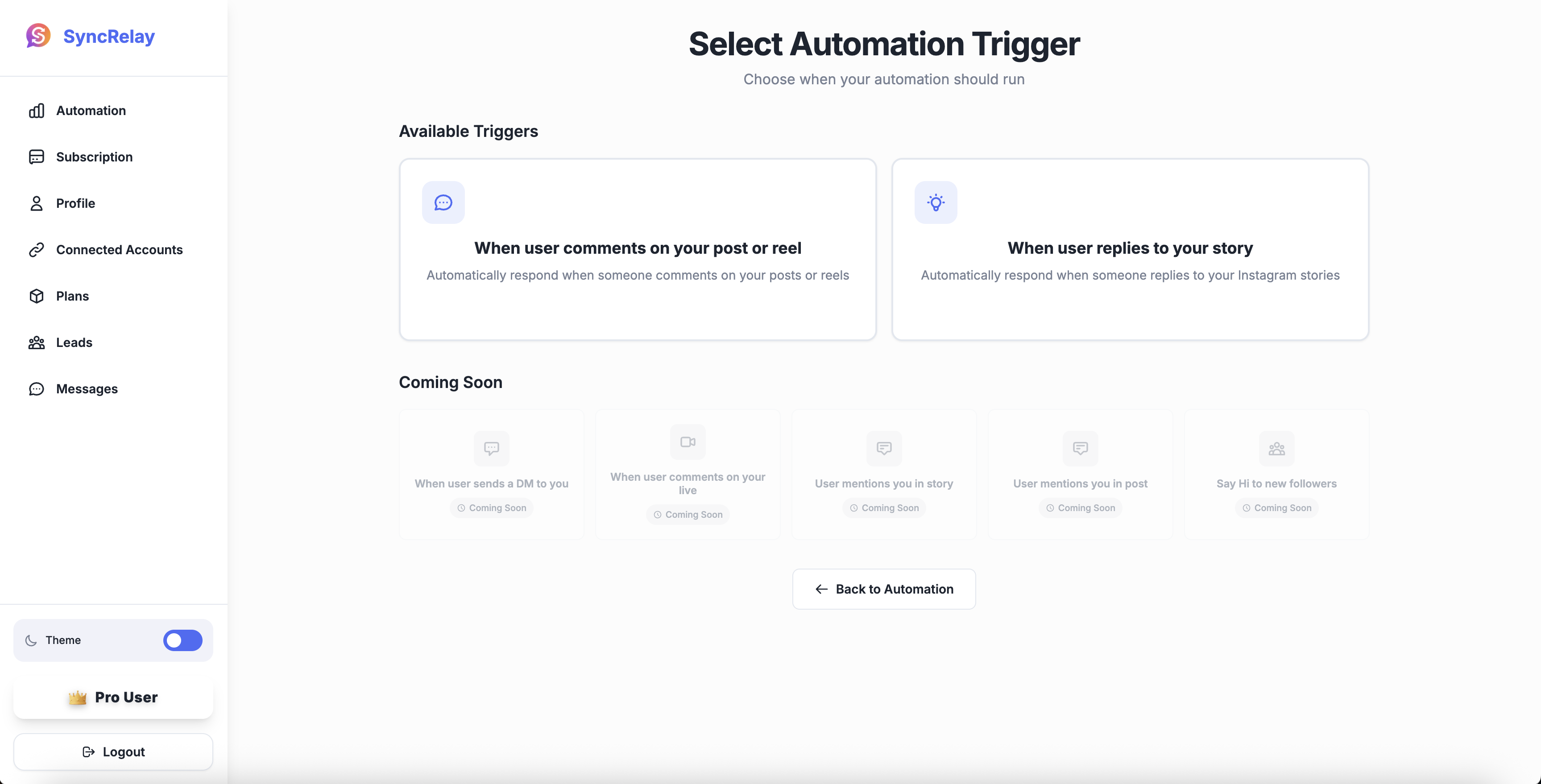 SyncRelay - Screenshot 3 showing product features and functionality