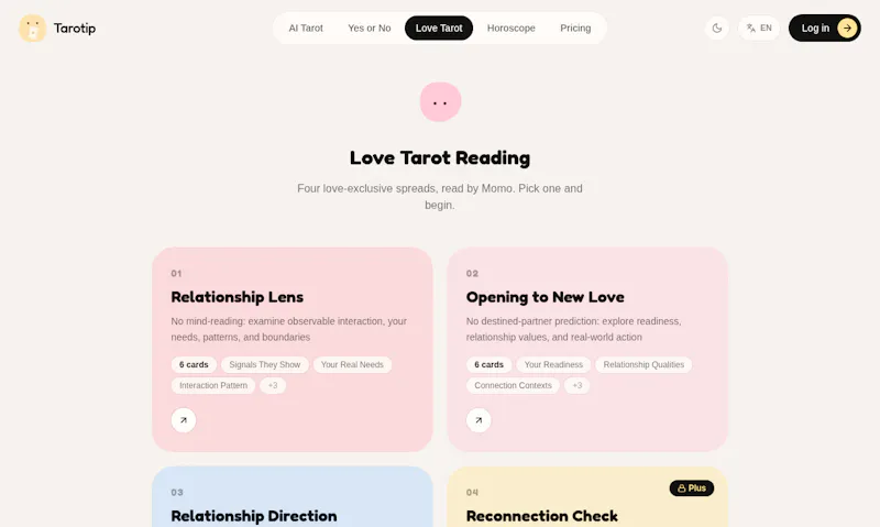 Tarotip screenshot 3