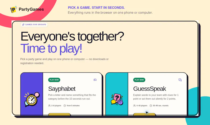 PartyGames screenshot 4