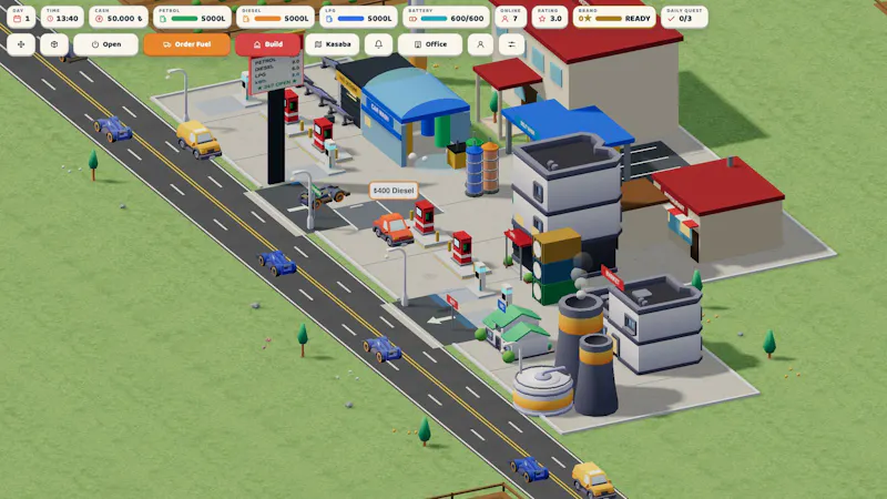 BenelOil: Gas Station Tycoon screenshot 2