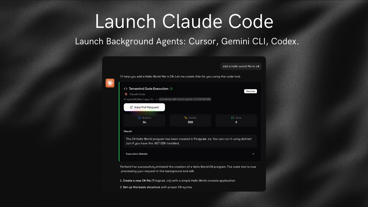 Terramind: Code gallery image