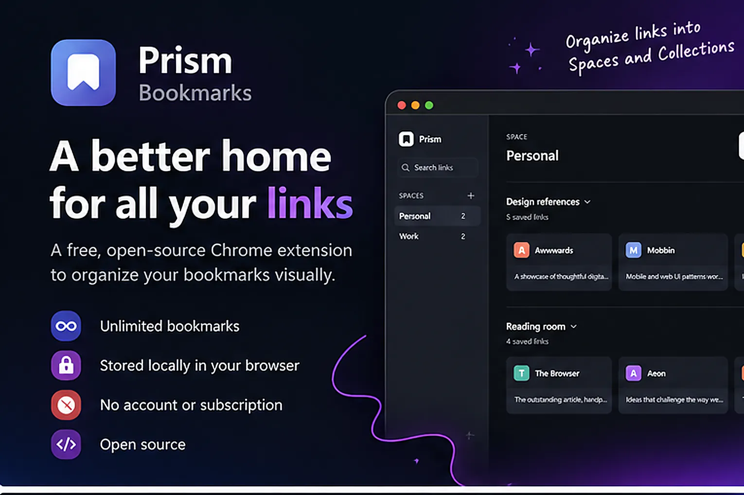 Prism Bookmarks gallery image