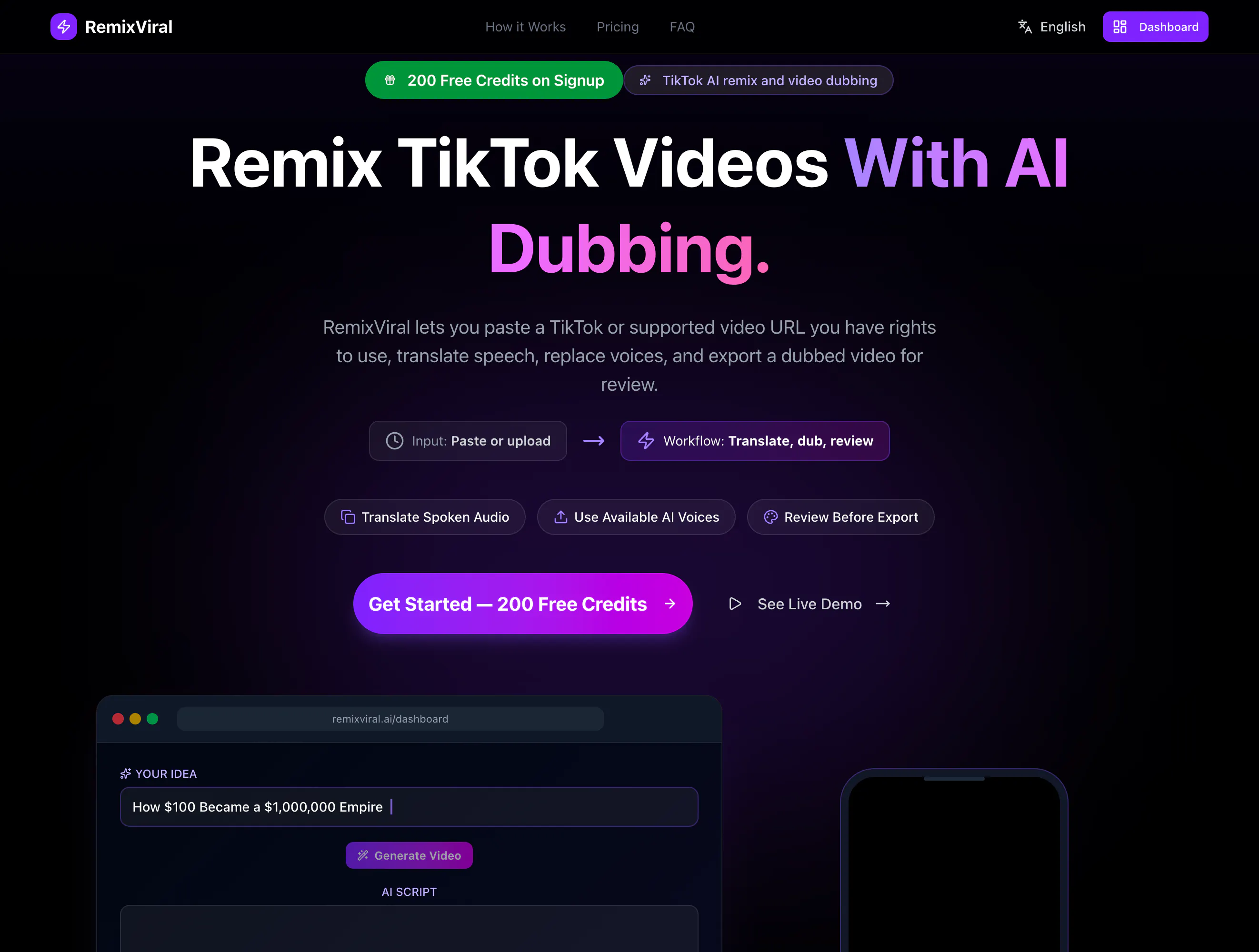 RemixViral 截图 2