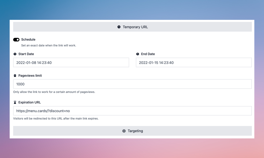 Square QR gallery image