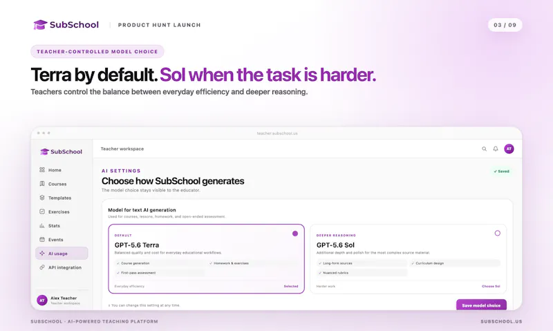 SubSchool screenshot 4