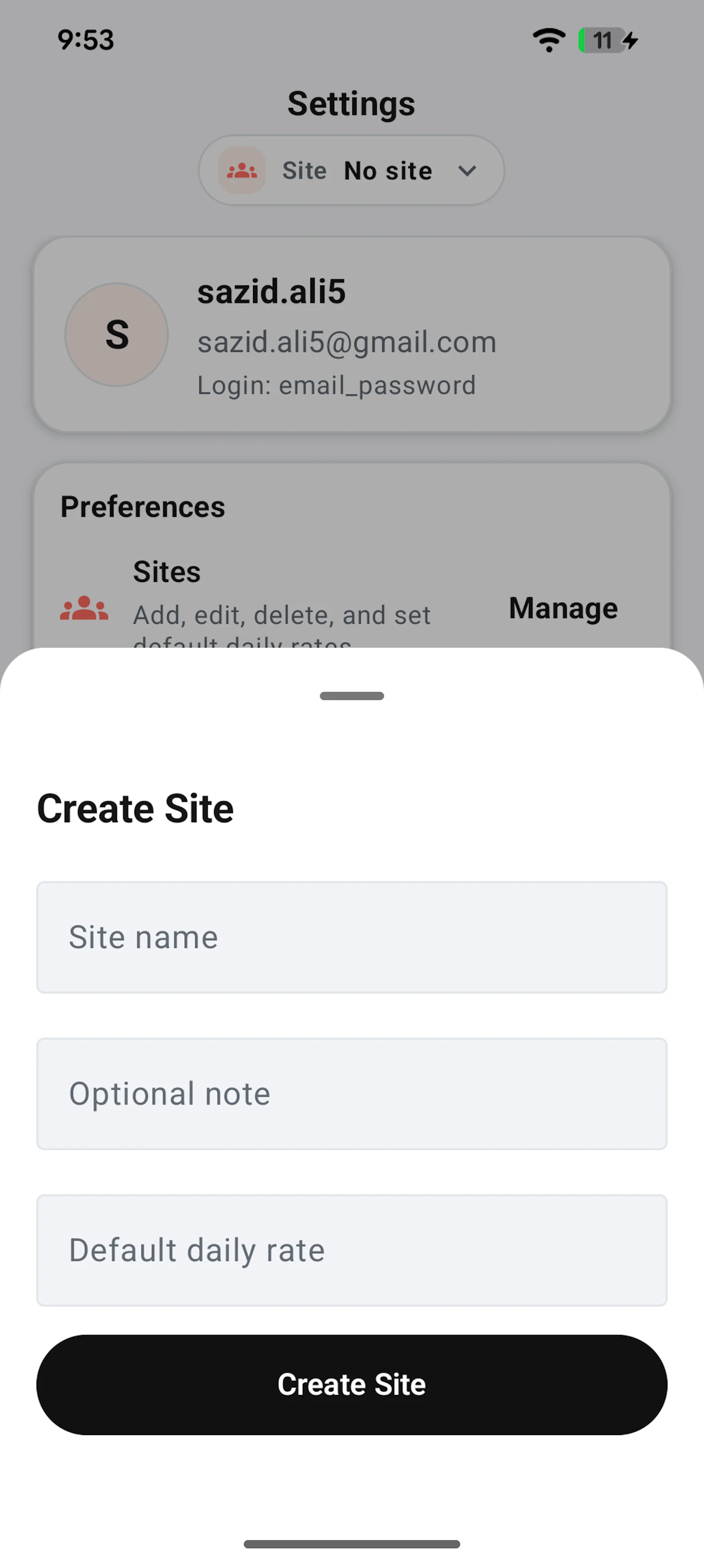 Android app launch screenshot 10