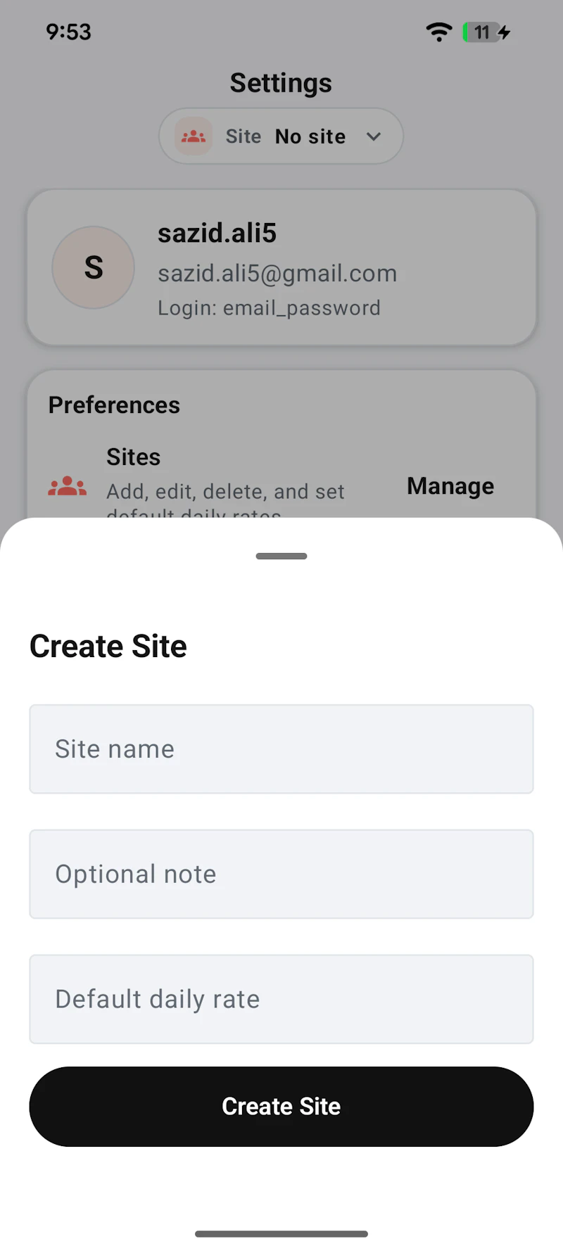 Android app launch screenshot 10