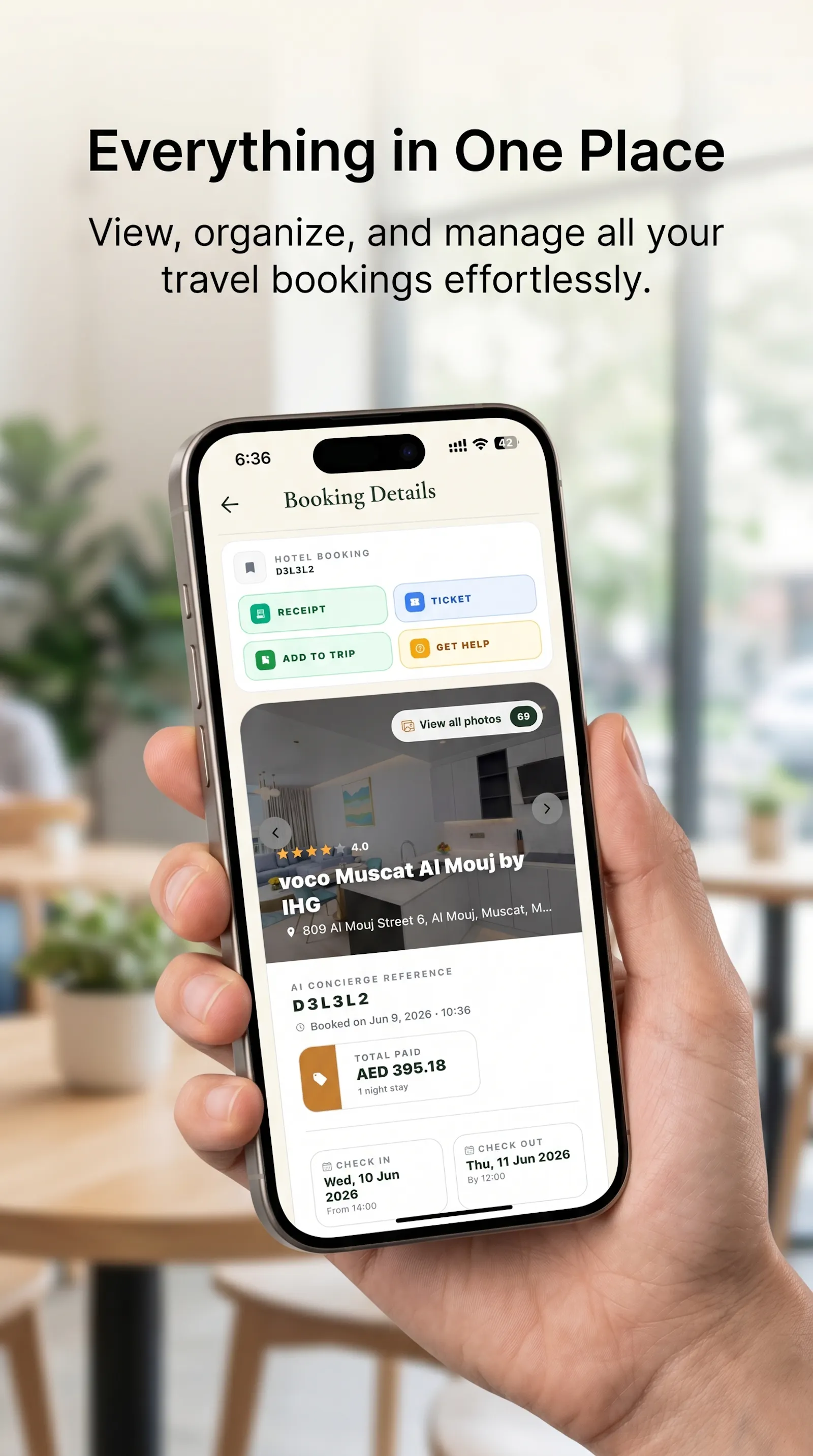AI Concierge : Travel Planner & Booker screenshot 1