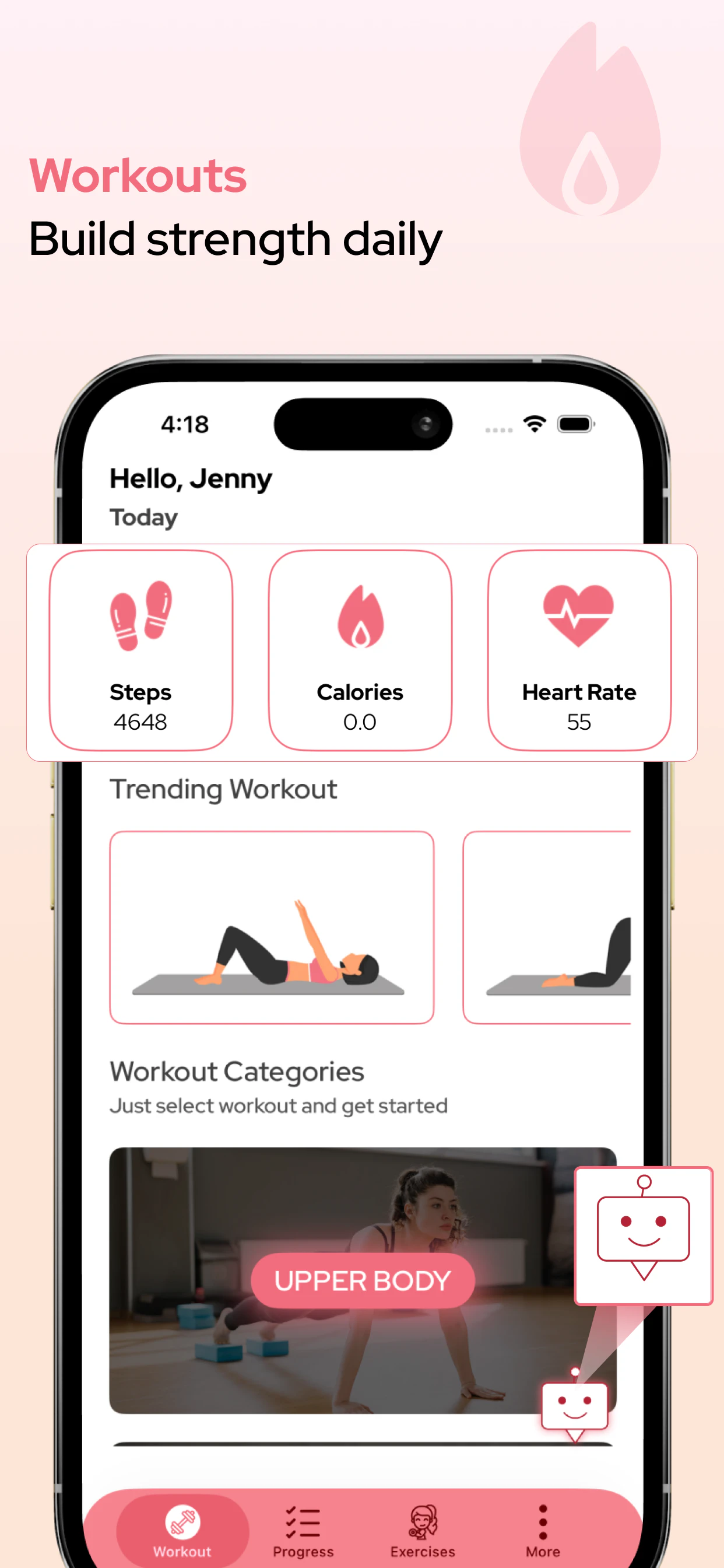 Workout for Women: HomeFitPro 截图 2