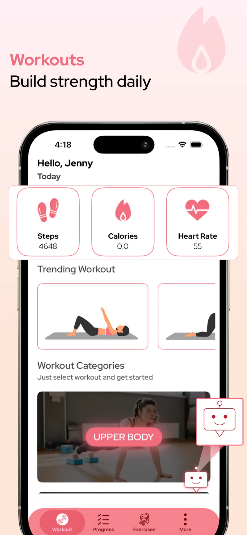 Workout for Women: HomeFitPro screenshot 2