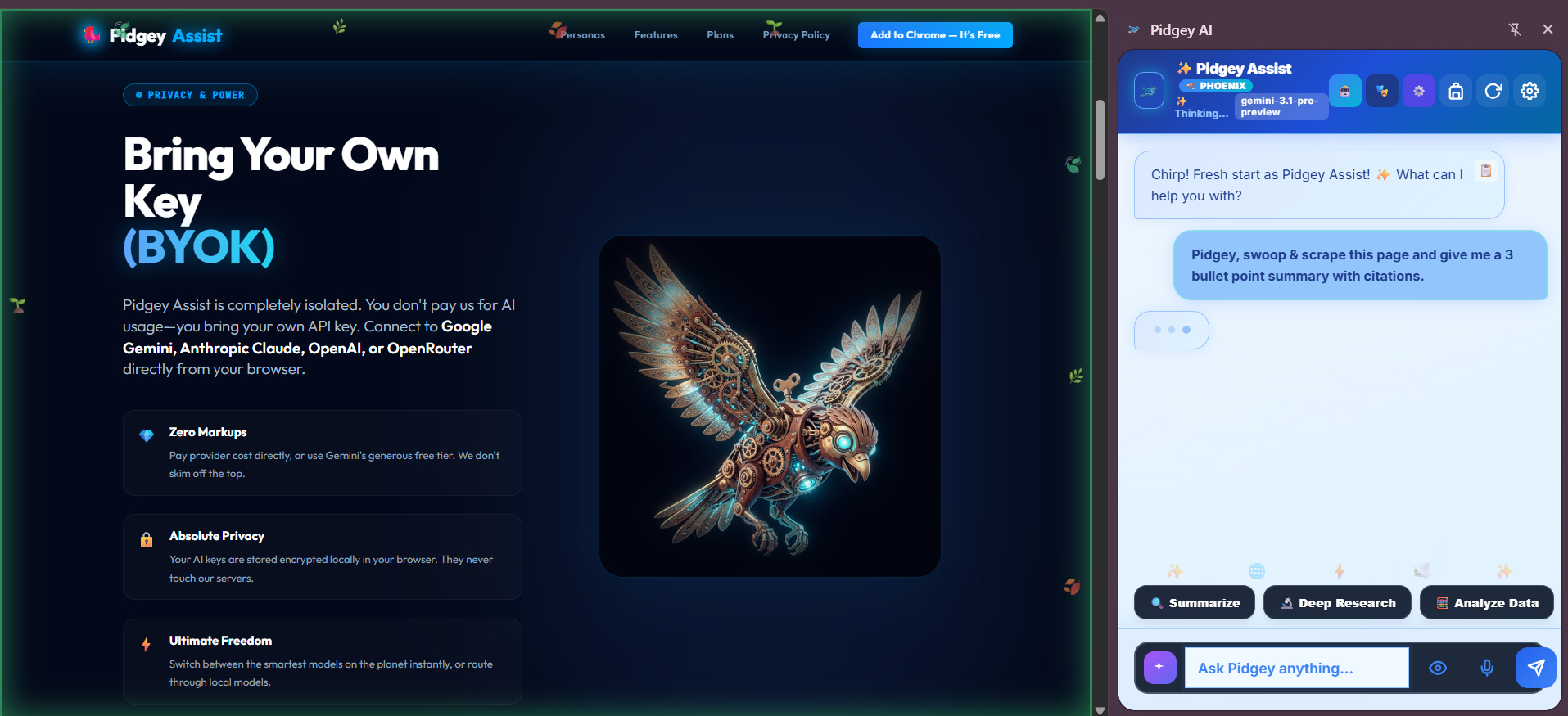 Pidgey: AI Copilot, Vision & Web Agent media 3