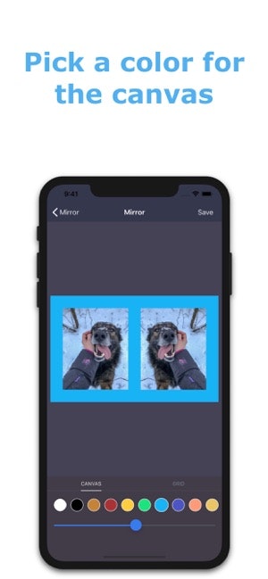 Mirror: Canvas image creator gallery image