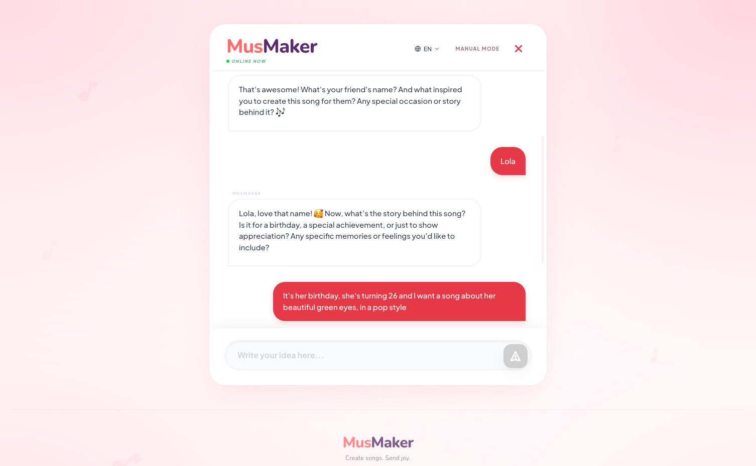 MusMaker - Screenshot 3 showing product features and functionality