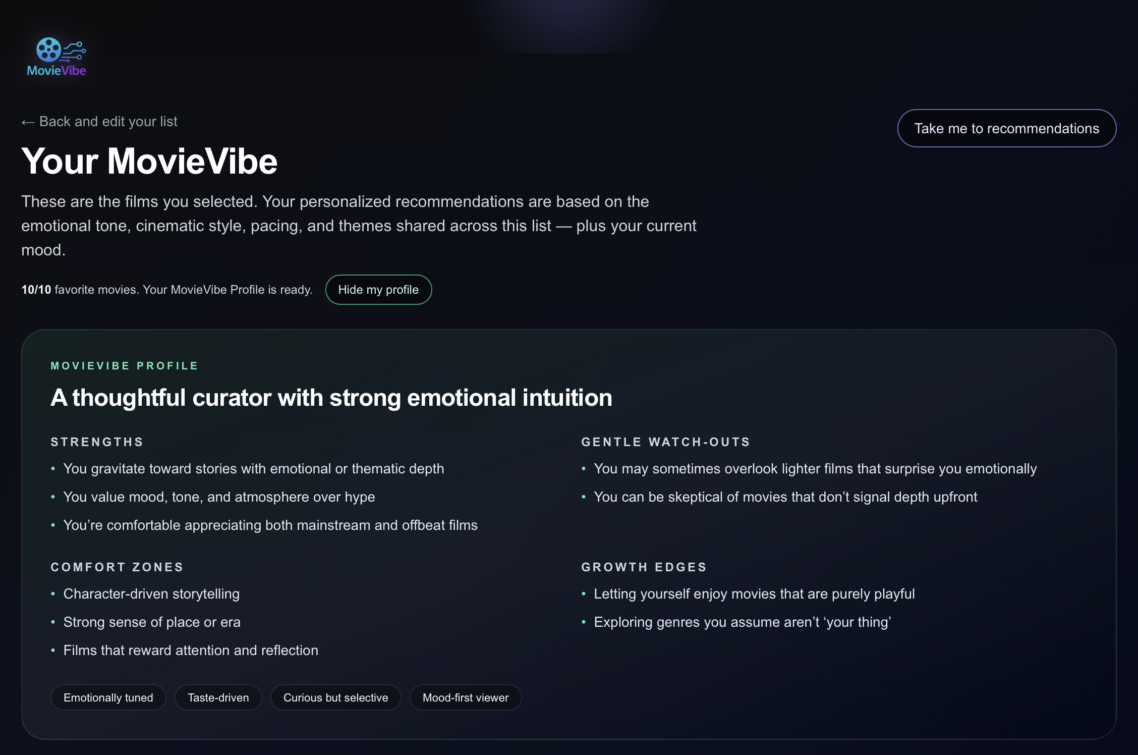 MovieVibe gallery image
