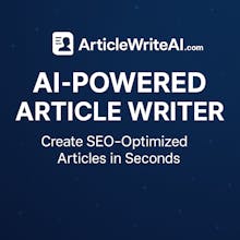AI Article Writer Tool for Fast gallery image