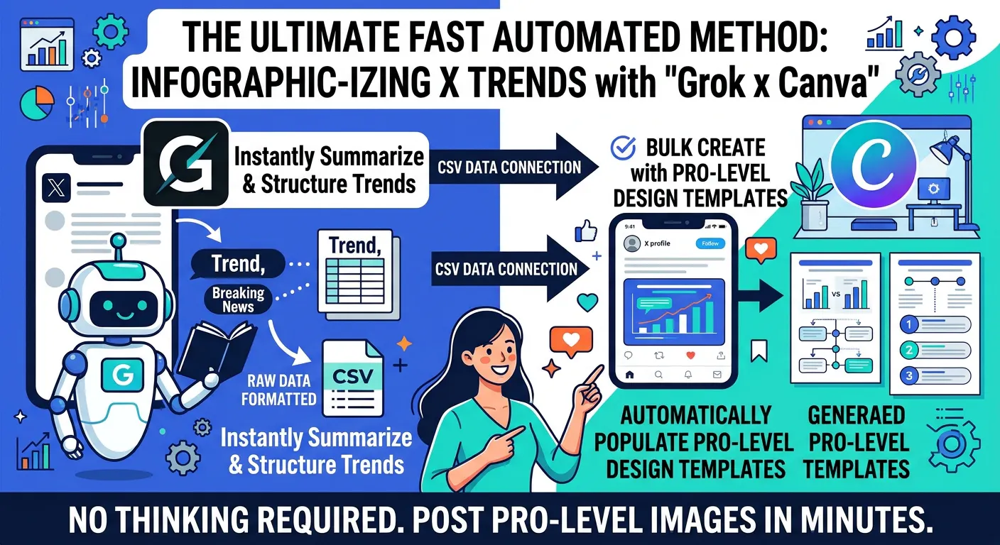 Grok Canva Viral Infographic Engine gallery image