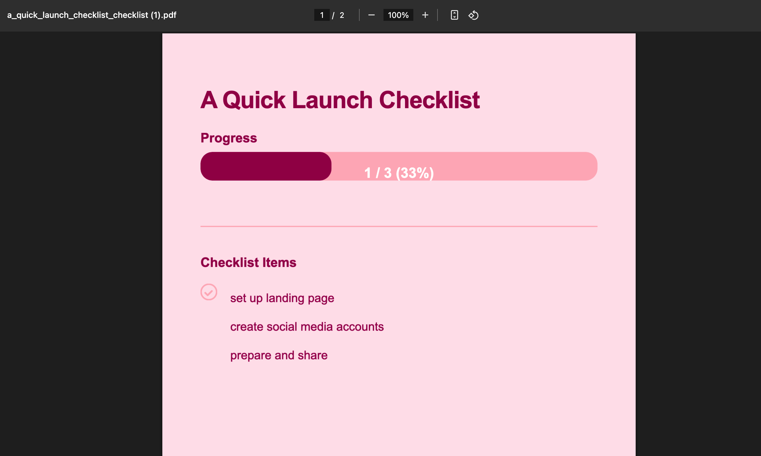launchchecklist.pro media 2