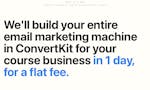 Done in 1-Day ConvertKit Funnels image