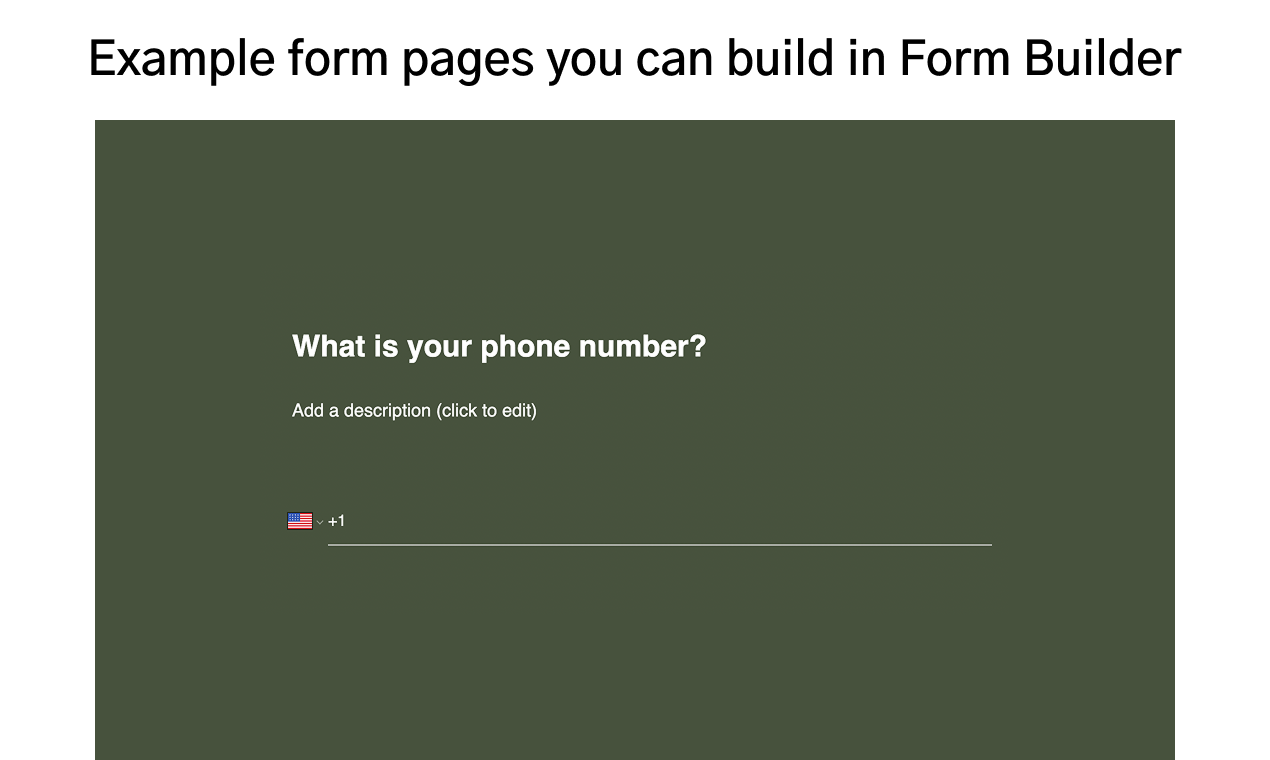 Form Builder gallery image