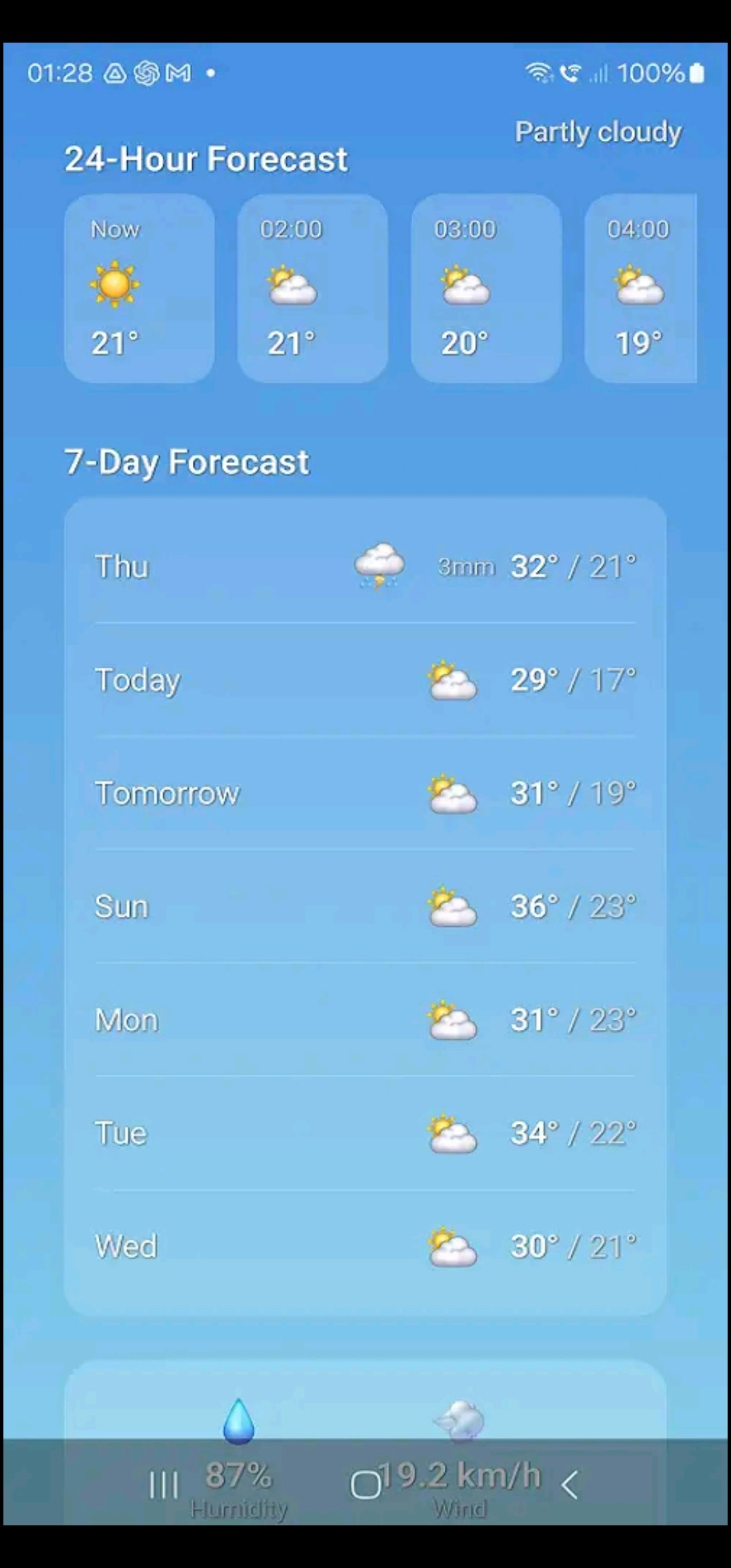Easy Weather - Easy to use weather app: live forecasts & favourite places. media 3