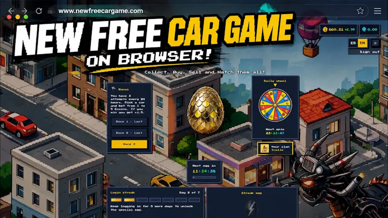 EggCars screenshot 1 (video preview)