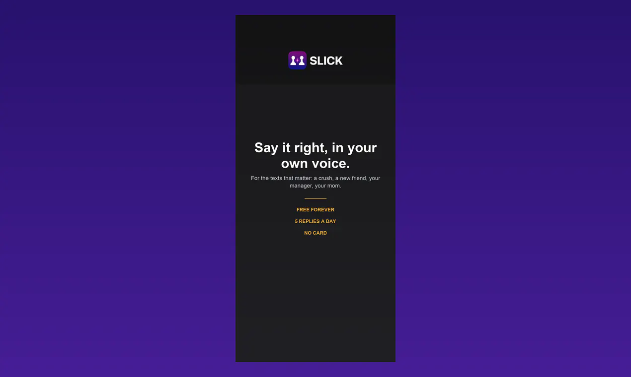 SLICK AI Texting gallery image