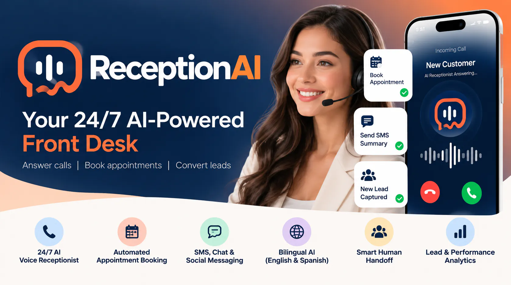 Best AI receptionist & virtual assistant gallery image