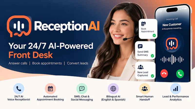 Best AI receptionist & virtual assistant screenshot 1