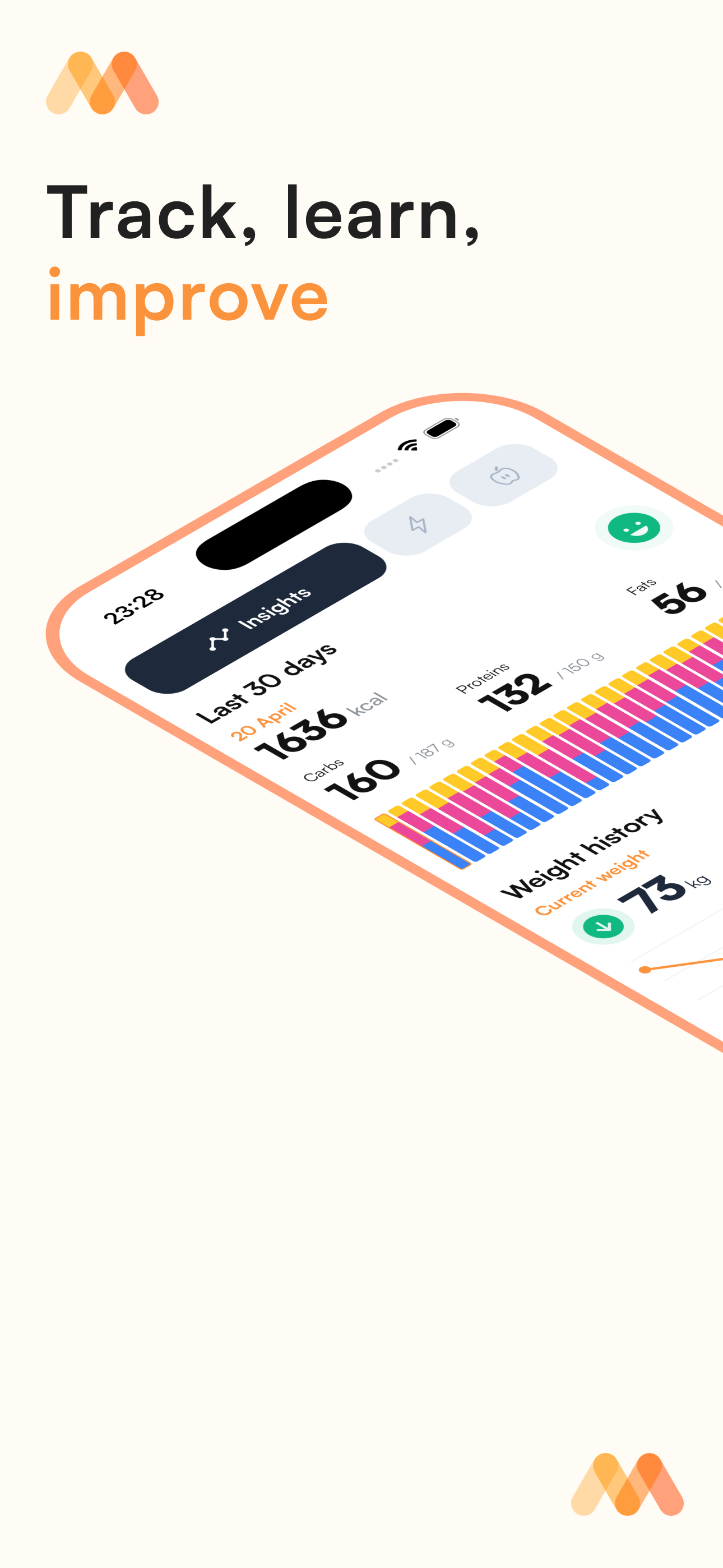 Macrohabit per iOS - La tua alimentazione ha reso semplice media 3