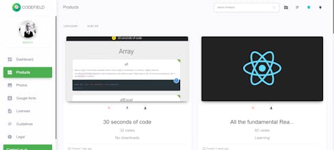 Codefield 2.0 gallery image