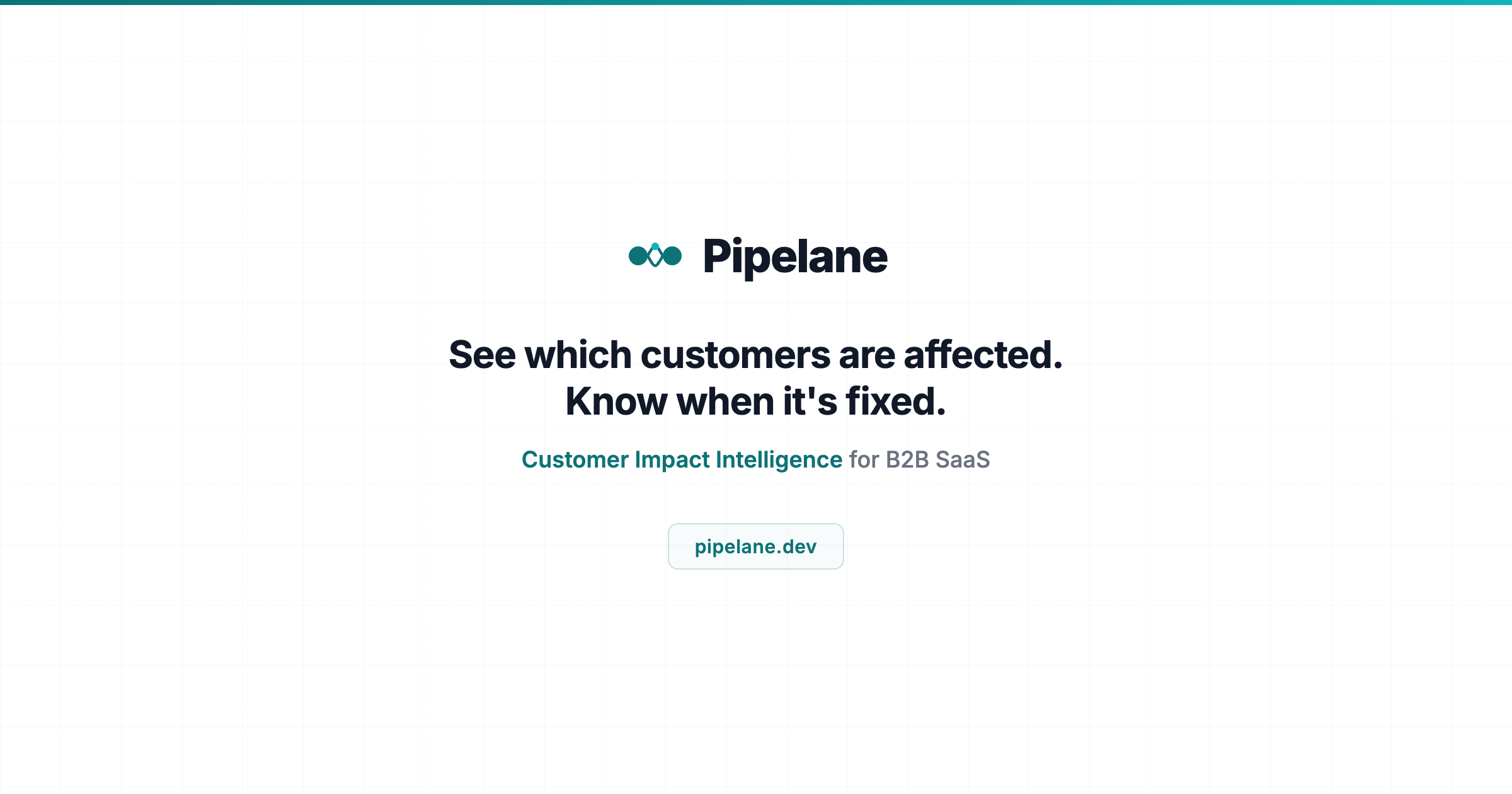 Pipelane — Customer Impact Intelligence gallery image