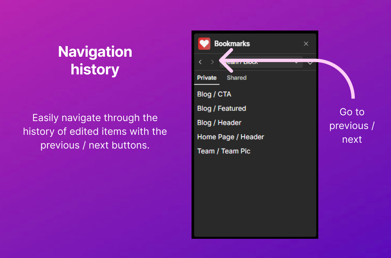 Bookmarks Pro media 3