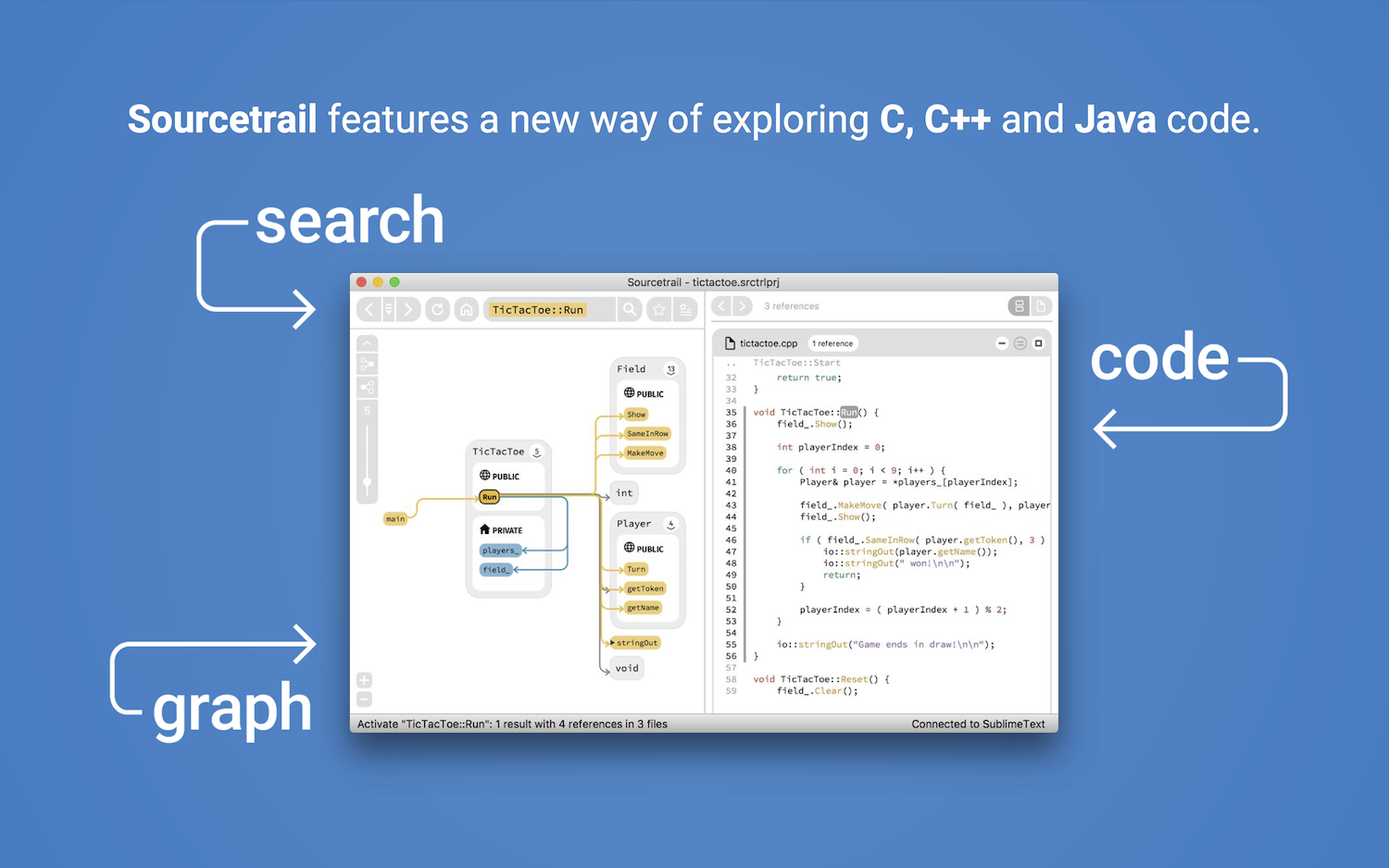 Sourcetrail gallery image