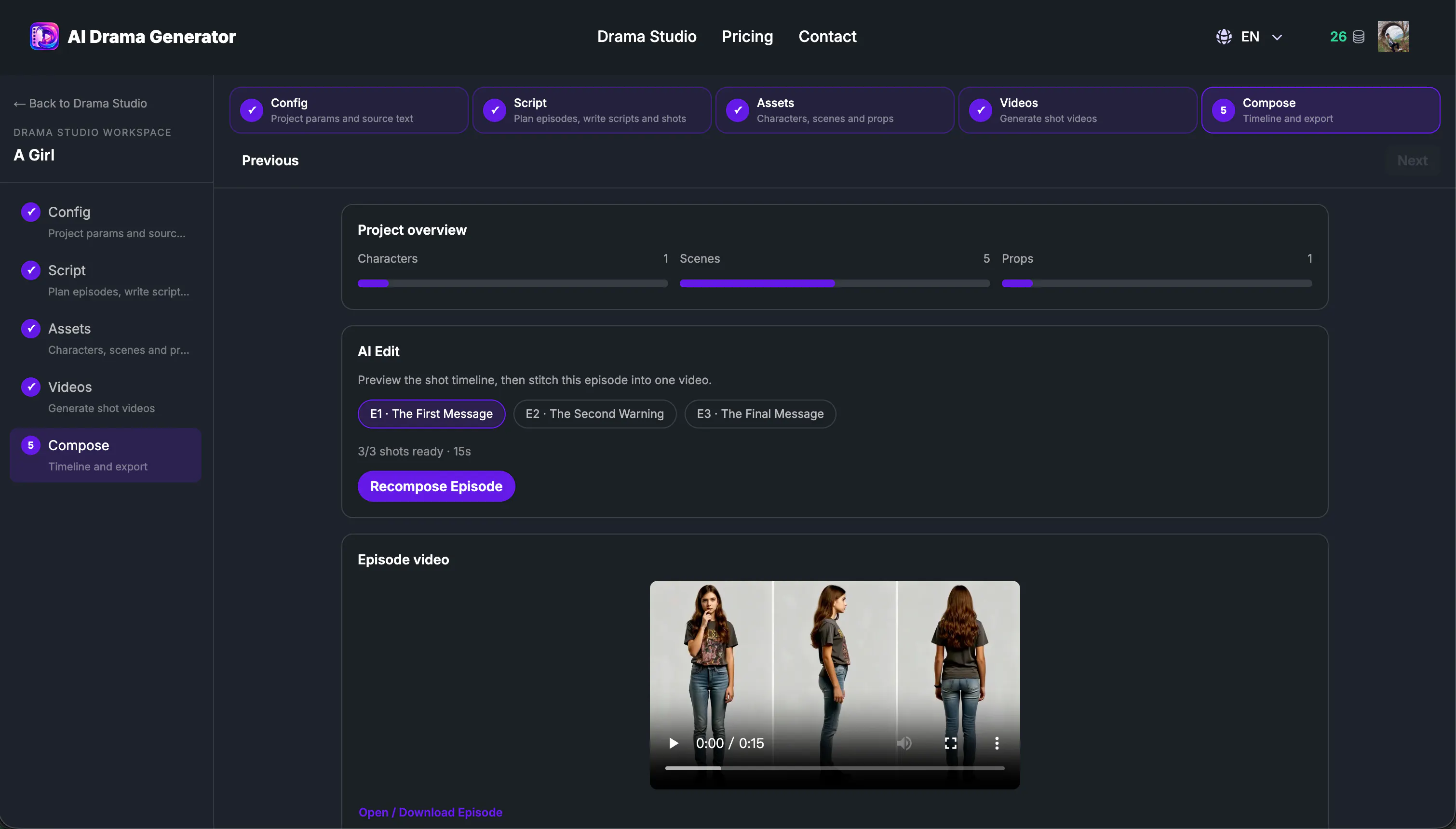AI Drama Generator screenshot 4