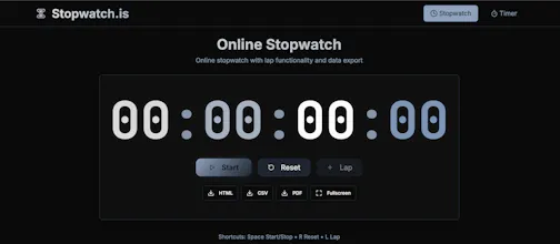 Stopwatch.is gallery image