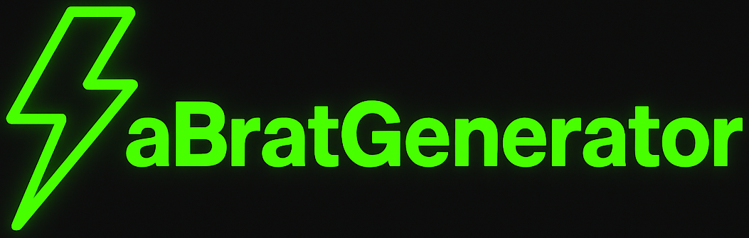 Brat Text Generator