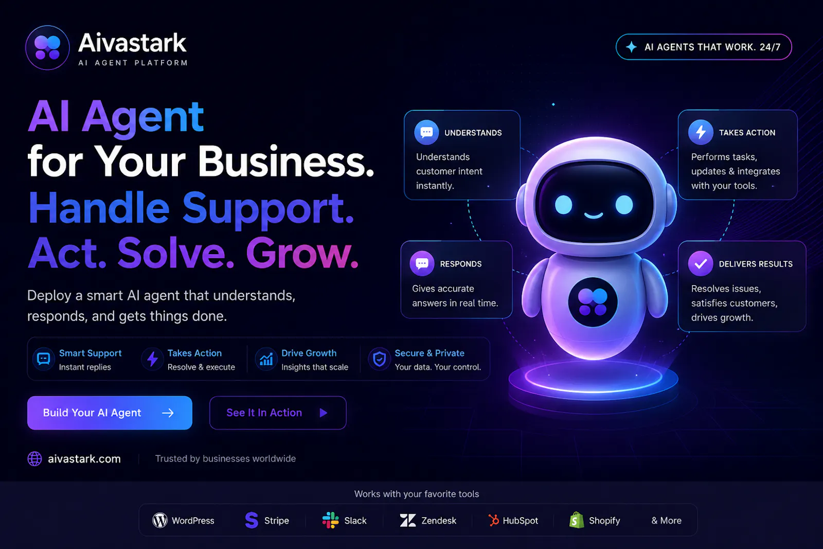Aivastark Ai Agentic Business Automation screenshot 1