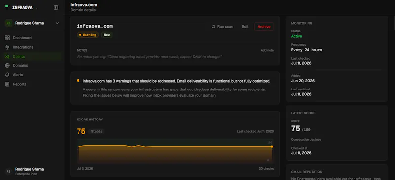 Infraova screenshot 3