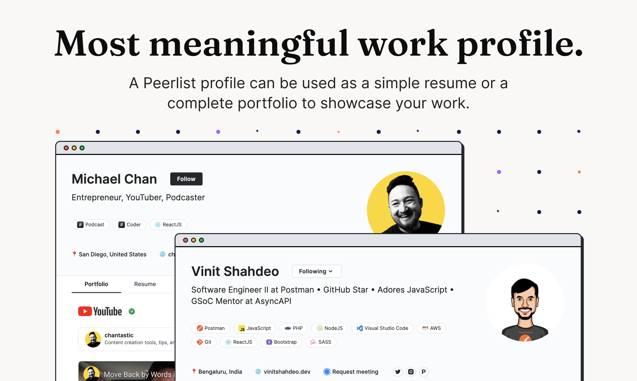 Peerlist - A professional network w/ robust work profiles at its core media 2